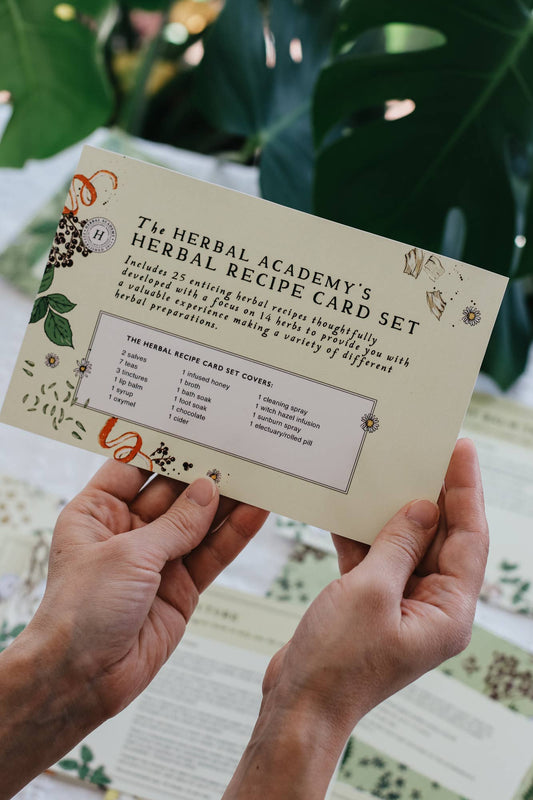 Herbal Recipe Cards