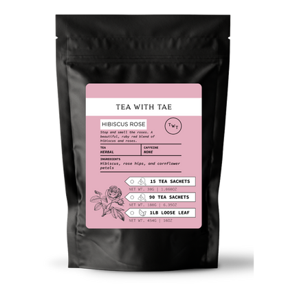 Hibiscus Rose Herbal Tea Pouch
