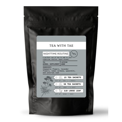 Nighttime Routine Herbal Tea Sachets