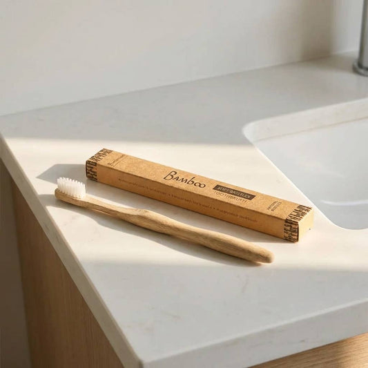 100% Compostable Bamboo Toothbrush