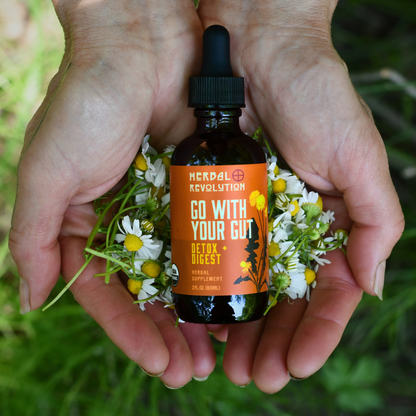 Go With Your Gut: Detox, Digestive, Liver Support Elixir
