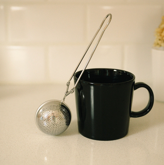 Stainless Steel Tea Strainer | Silver