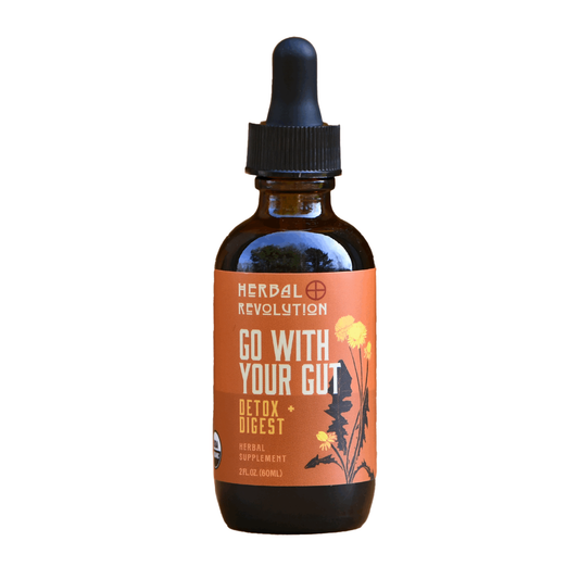 Go With Your Gut: Detox, Digestive, Liver Support Elixir