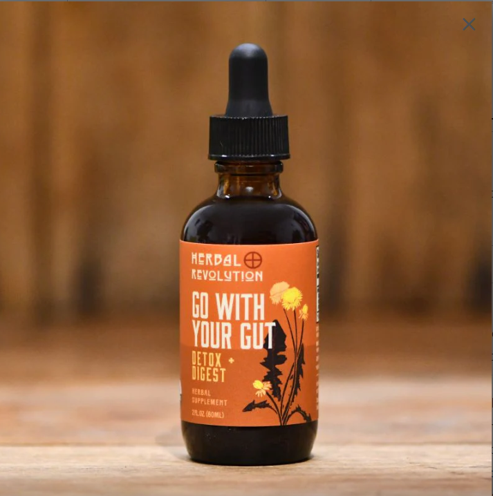 Go With Your Gut: Detox, Digestive, Liver Support Elixir