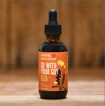 Go With Your Gut: Detox, Digestive, Liver Support Elixir