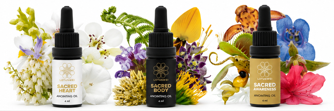 LOTUSWEI Sacred Collection Anointing Oils