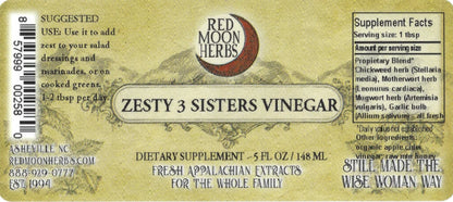 Three Sisters Herbal Vinegar