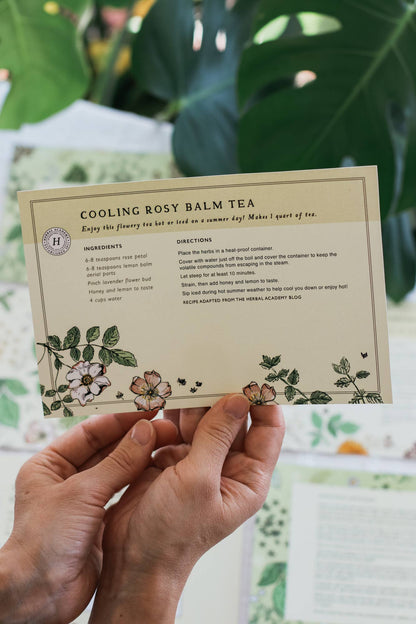 Herbal Recipe Cards