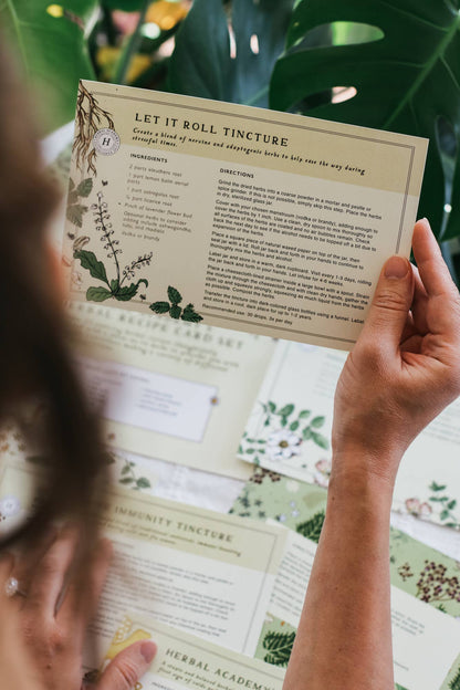 Herbal Recipe Cards