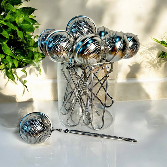 Stainless Steel Tea Strainer | Silver