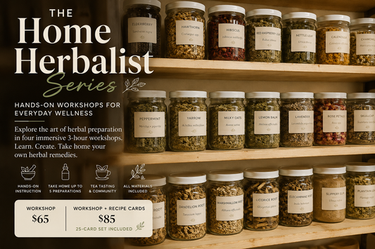 Home Herbalist Series: Food as Medicine and Home Apothecary
